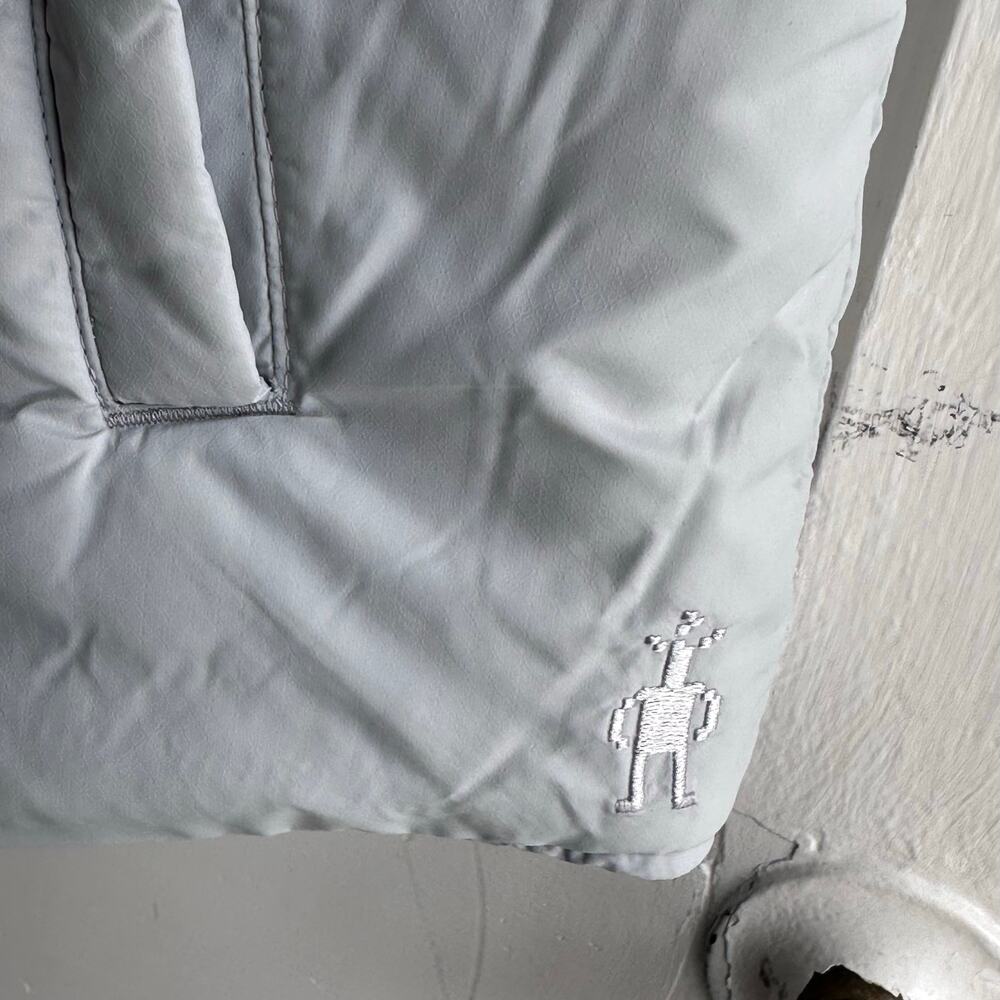 Smartwool Anchor Line Reversible Sherpa Vest Gray - Picture 11 of 12